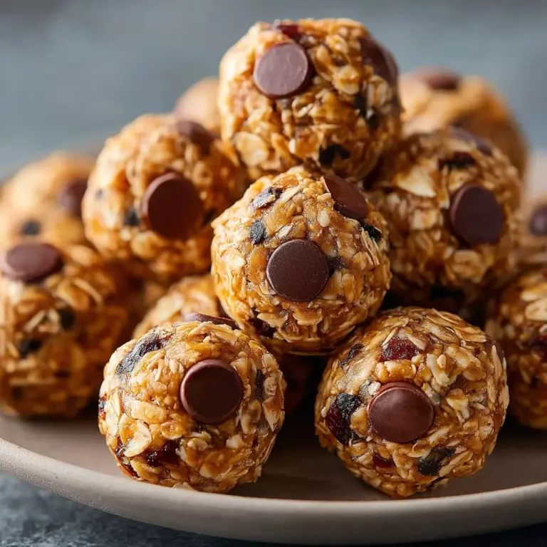 Oatmeal Peanut Butter Energy Bites Recipe