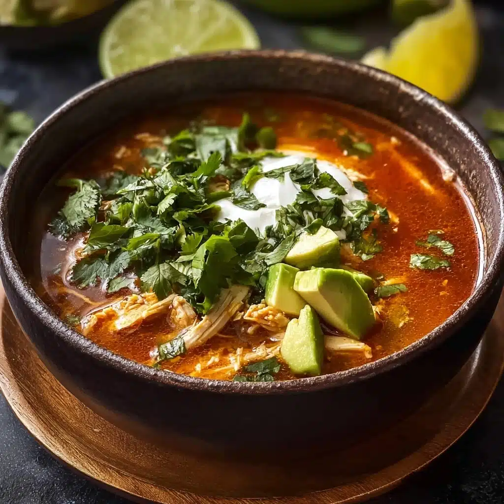Poblano Chicken Tortilla Soup: An Amazing Ultimate Recipe - Recipe Image