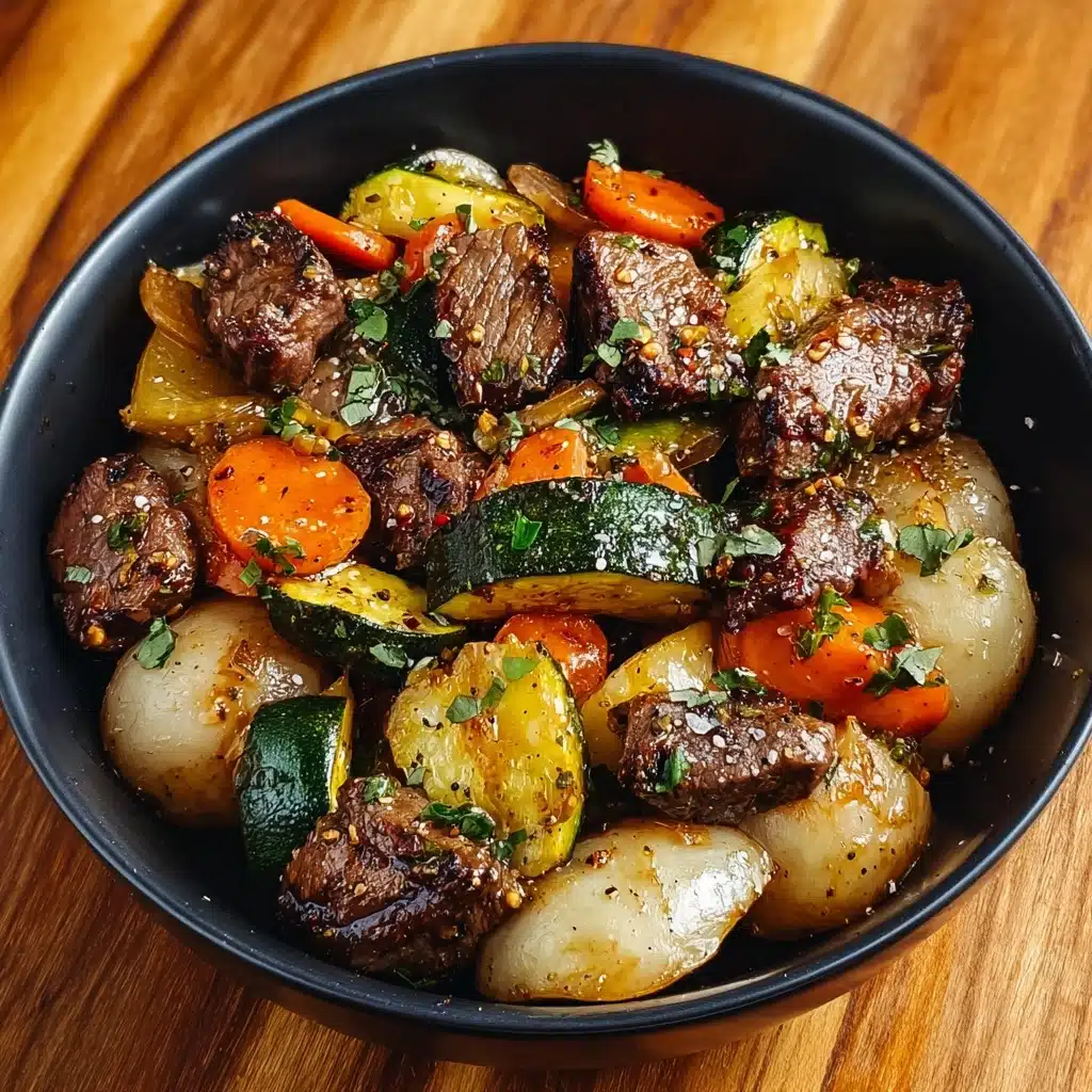 Easy Blackstone Cowboy Stir Fry Dinner Recipe - Recipe Image