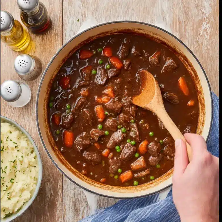 Irish Stew With Mashed Potatoes Recipe