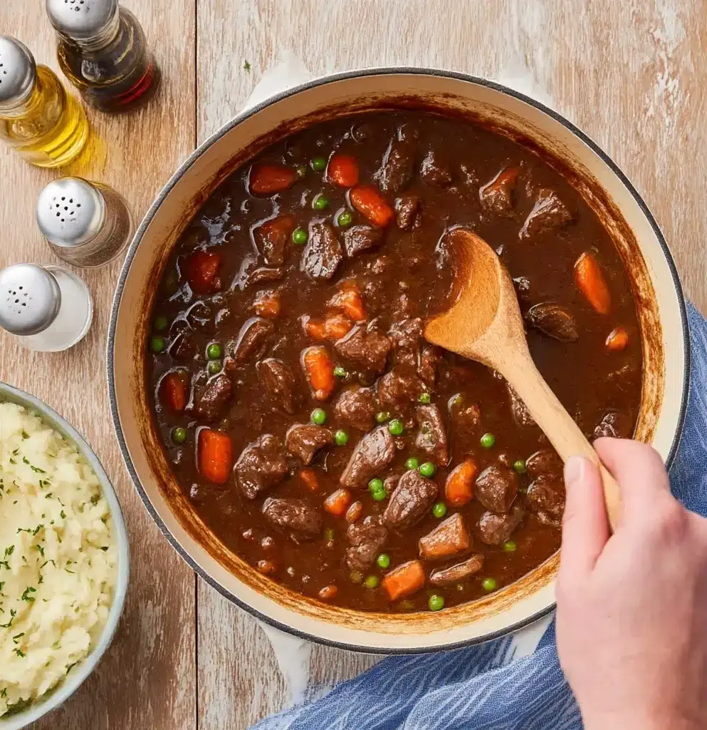 Irish Stew With Mashed Potatoes Recipe
