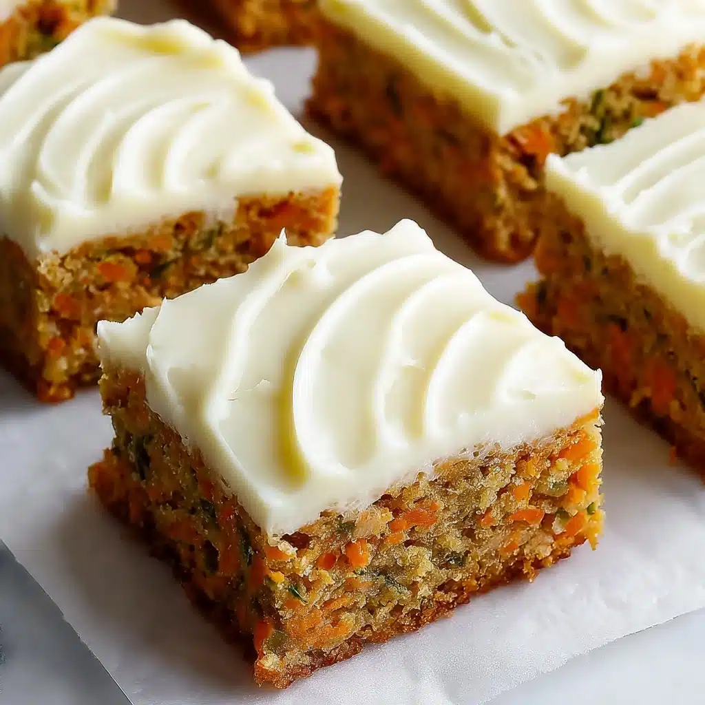Spiced Ginger Carrot and Zucchini Bars Recipe - Recipe Image