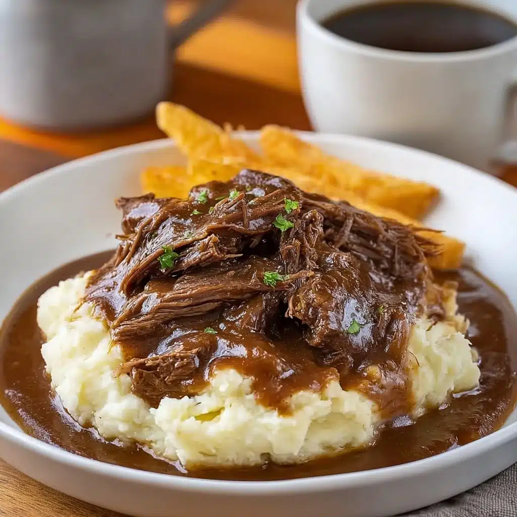 Slow Cooker Beef Manhattan Recipe - Recipe Image