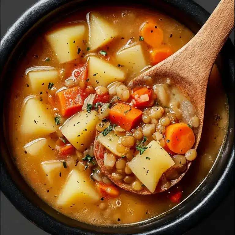 Hearty Lentil and Potato Soup Recipe