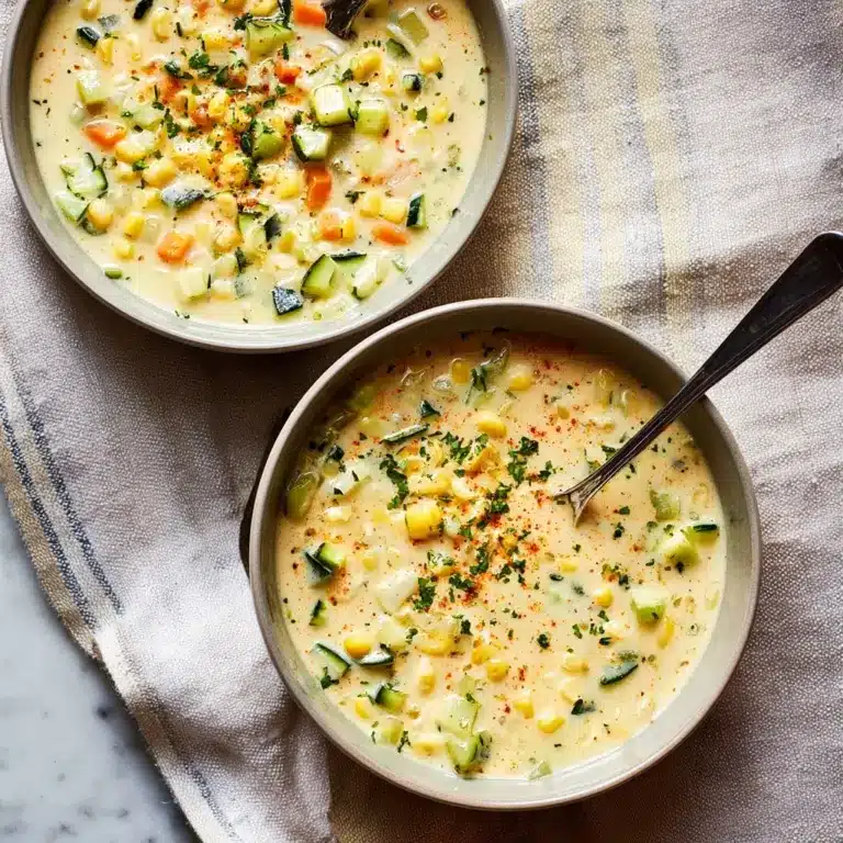 Summer Corn Chowder Soup Recipe