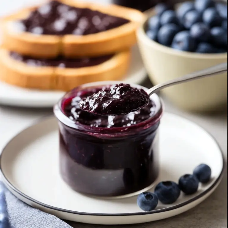Slow Cooker Blueberry Butter Recipe