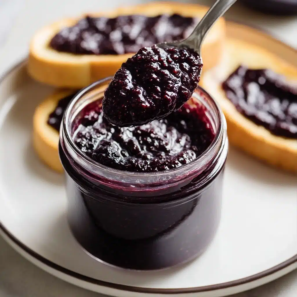 Slow Cooker Blueberry Butter Recipe - Recipe Image