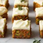 Spiced Ginger Carrot and Zucchini Bars Recipe