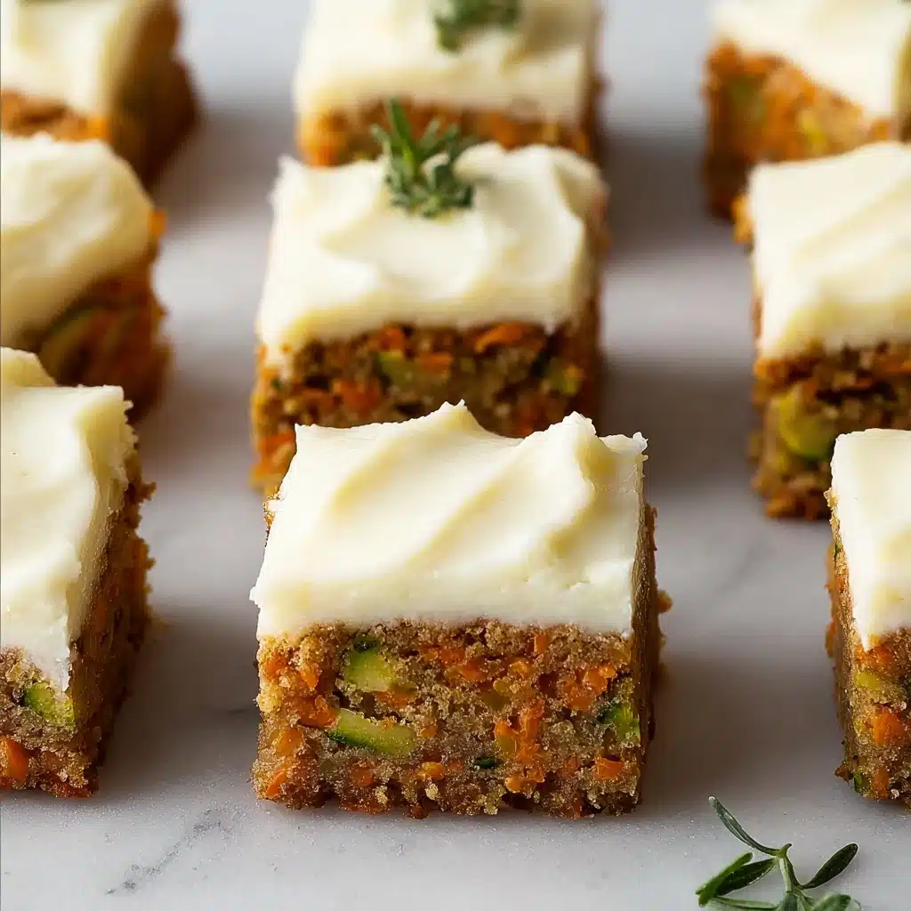 Spiced Ginger Carrot and Zucchini Bars Recipe - Recipe Image