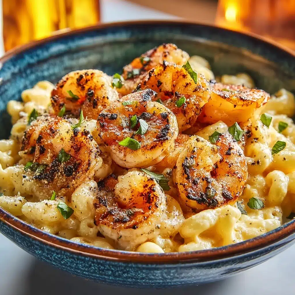Spicy Blackened Shrimp Cavatappi Recipe - Recipe Image