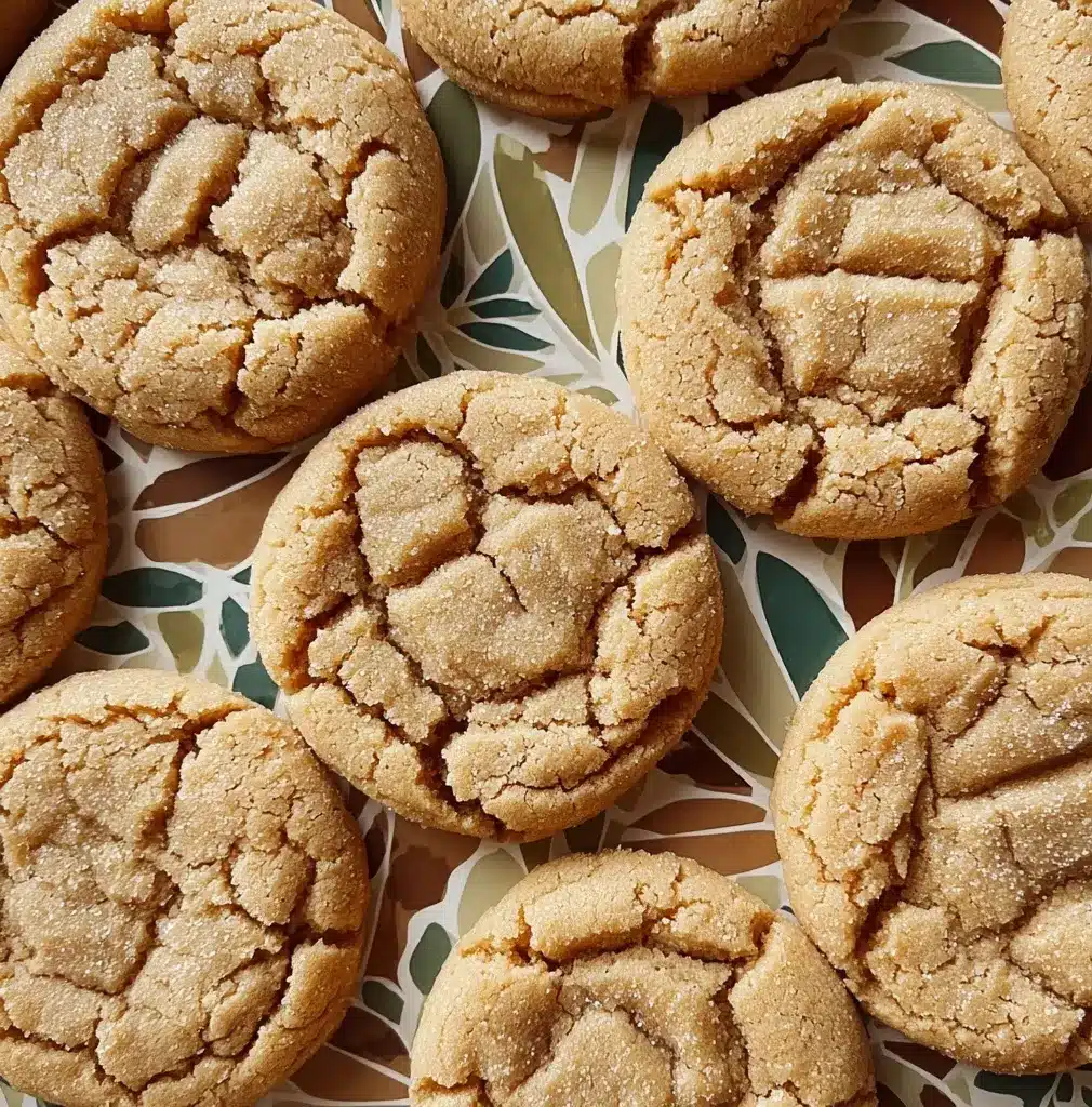 Thick and Chewy Peanut Butter Cookies Recipe