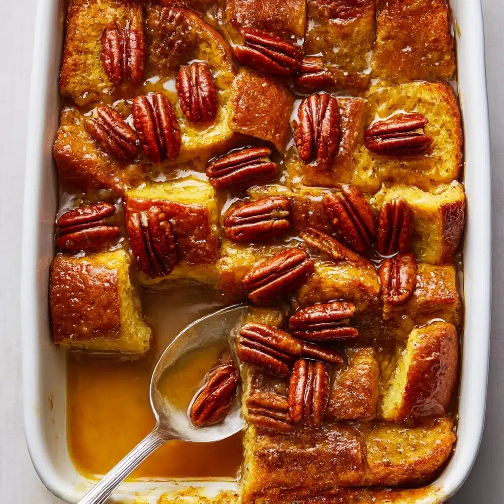 Pecan Pie French Toast Casserole Recipe - Recipe Image