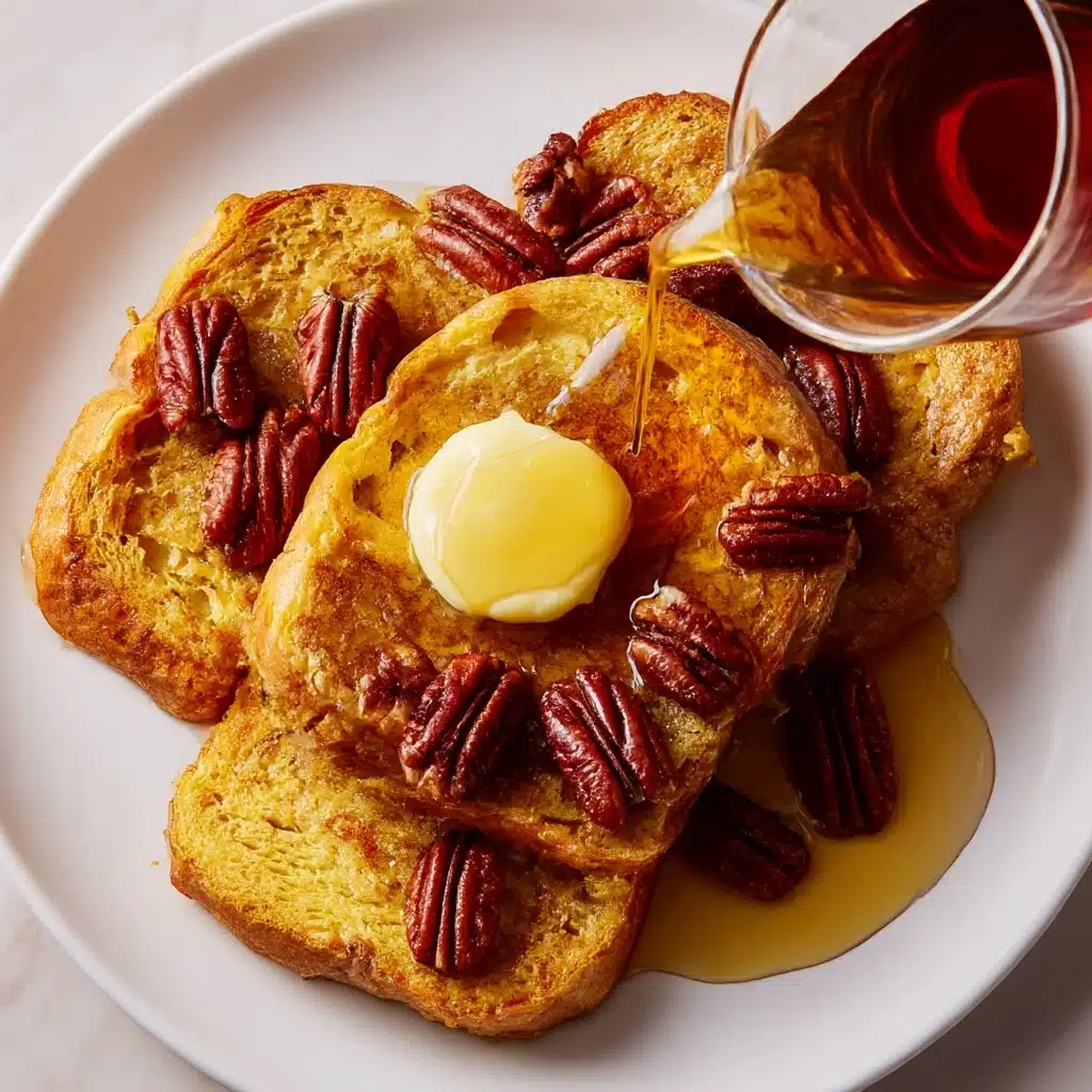 Pecan Pie French Toast Casserole Recipe - Recipe Image