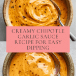 Chipotle Sauce with Garlic and Sour Cream: A Flavor-Packed Favorite
