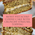 Pistachio Coffee Cake Recipe