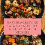Easy Blackstone Cowboy Stir Fry Dinner Recipe