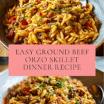 Delicious Ground Beef Orzo Recipe