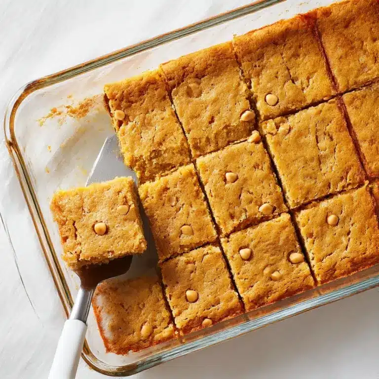Butterscotch Zucchini Bars Recipe