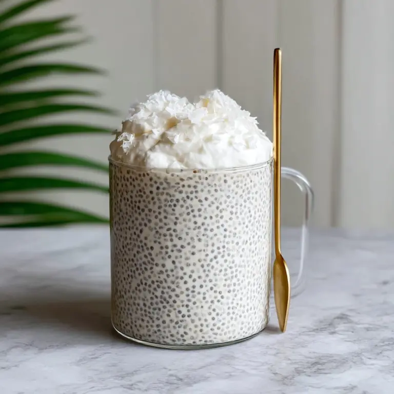 Easy Coconut Chia Pudding Recipe (Coconut Raffaello) Recipe