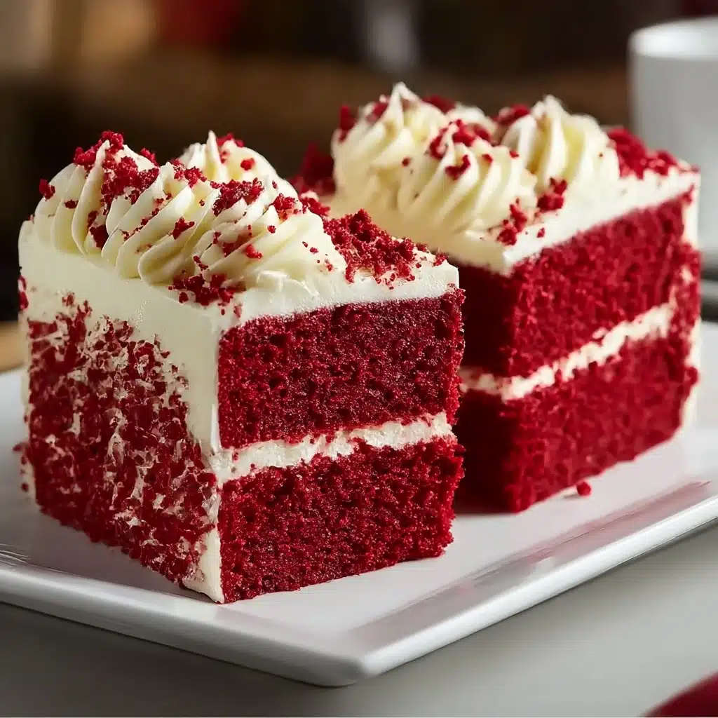 Red Velvet Pound Cake Recipe - Recipe Image