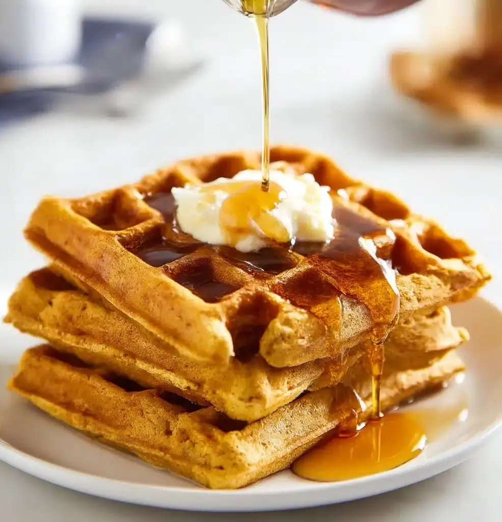 Pumpkin Waffles Recipe