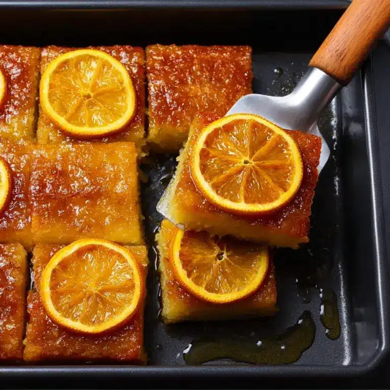 GREEK ORANGE CAKE - PORTOKALOPITA Recipe