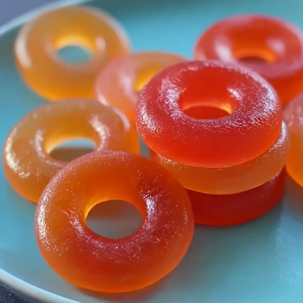 Homemade Peach Rings Recipe - Recipe Image