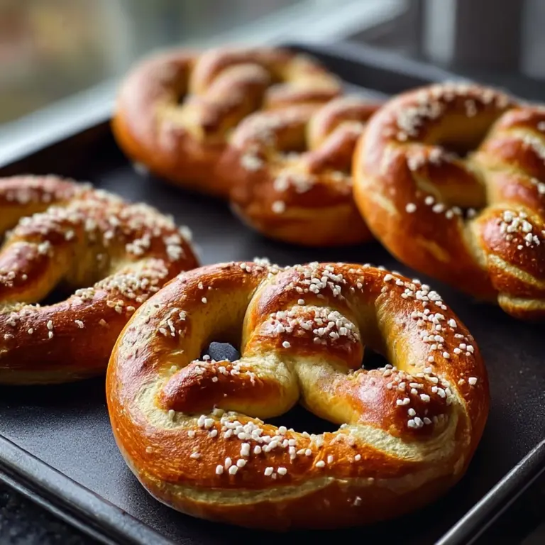 Easy and Delicious Homemade Soft Pretzels Recipe