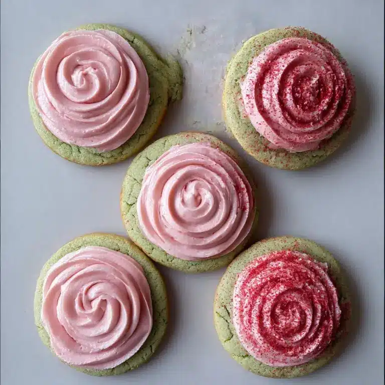 Why Strawberry Frosted Matcha Cookies Delight Recipe