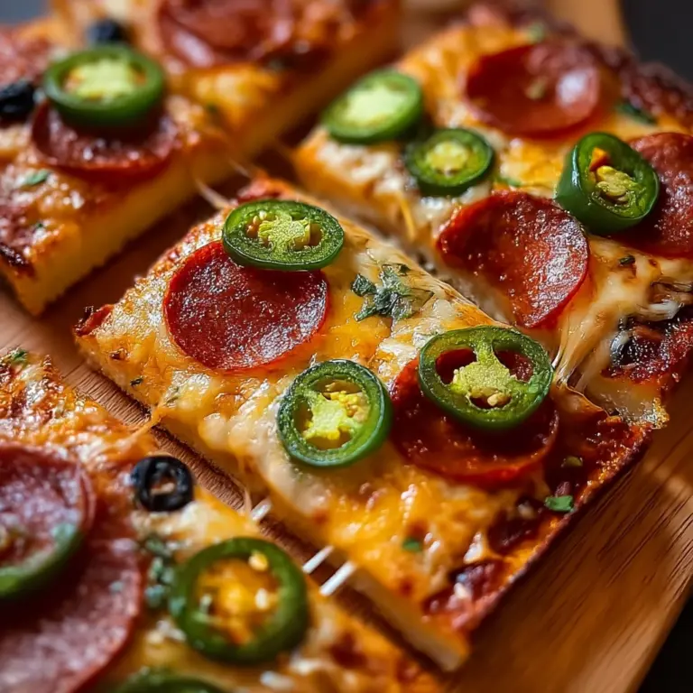 Delicious Hot Honey Flatbread Pizza Recipe