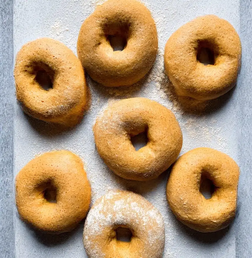 Homemade Pumpkin Bagels Recipe