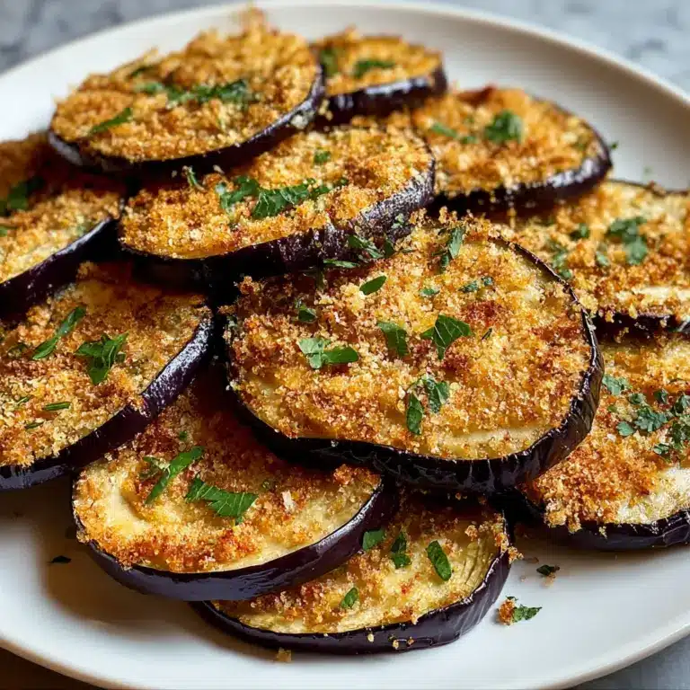 Impossibly Crispy Baked Eggplant Recipe