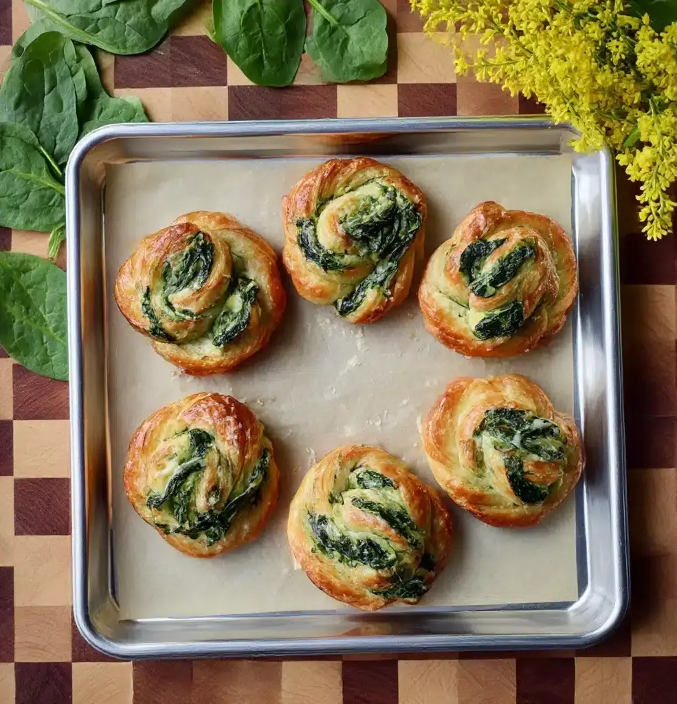 Spinach Artichoke Swirls Recipe
