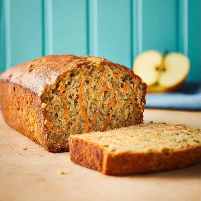 Carrot Apple Zucchini Bread Recipe