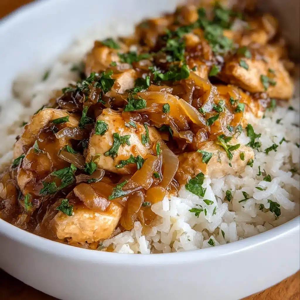 Crock Pot No Peek Chicken with Rice Recipe - Recipe Image