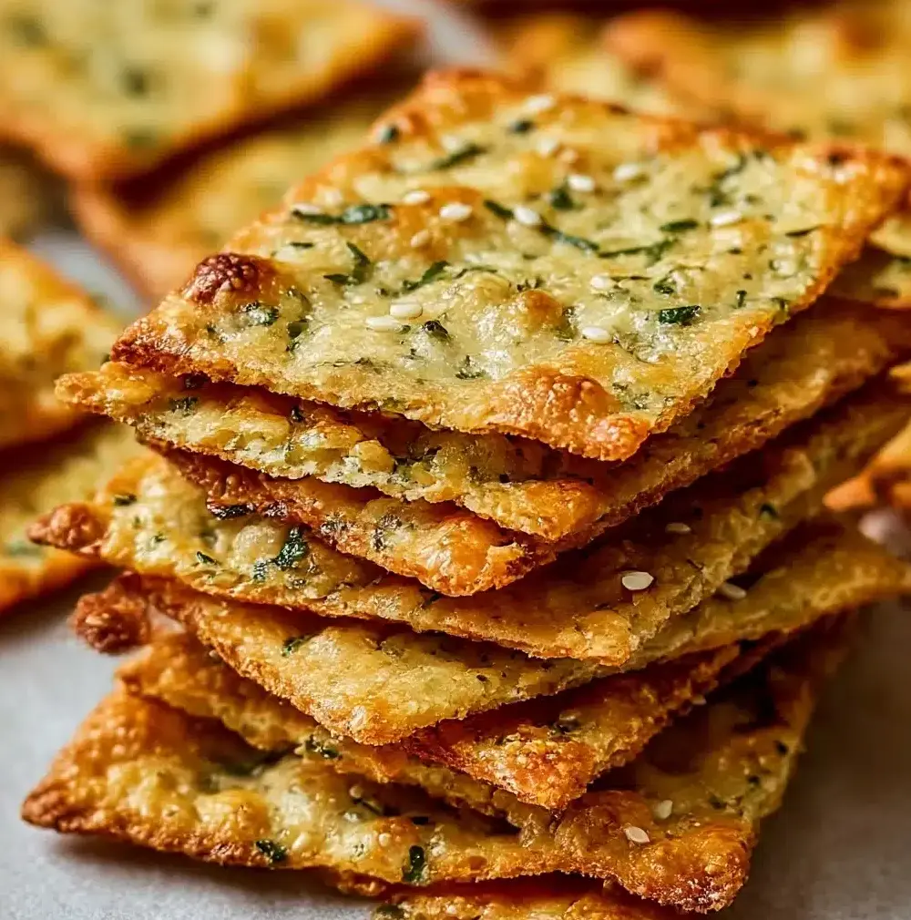 Bake Zucchini Herb Crackers for a Healthy Crunch Recipe
