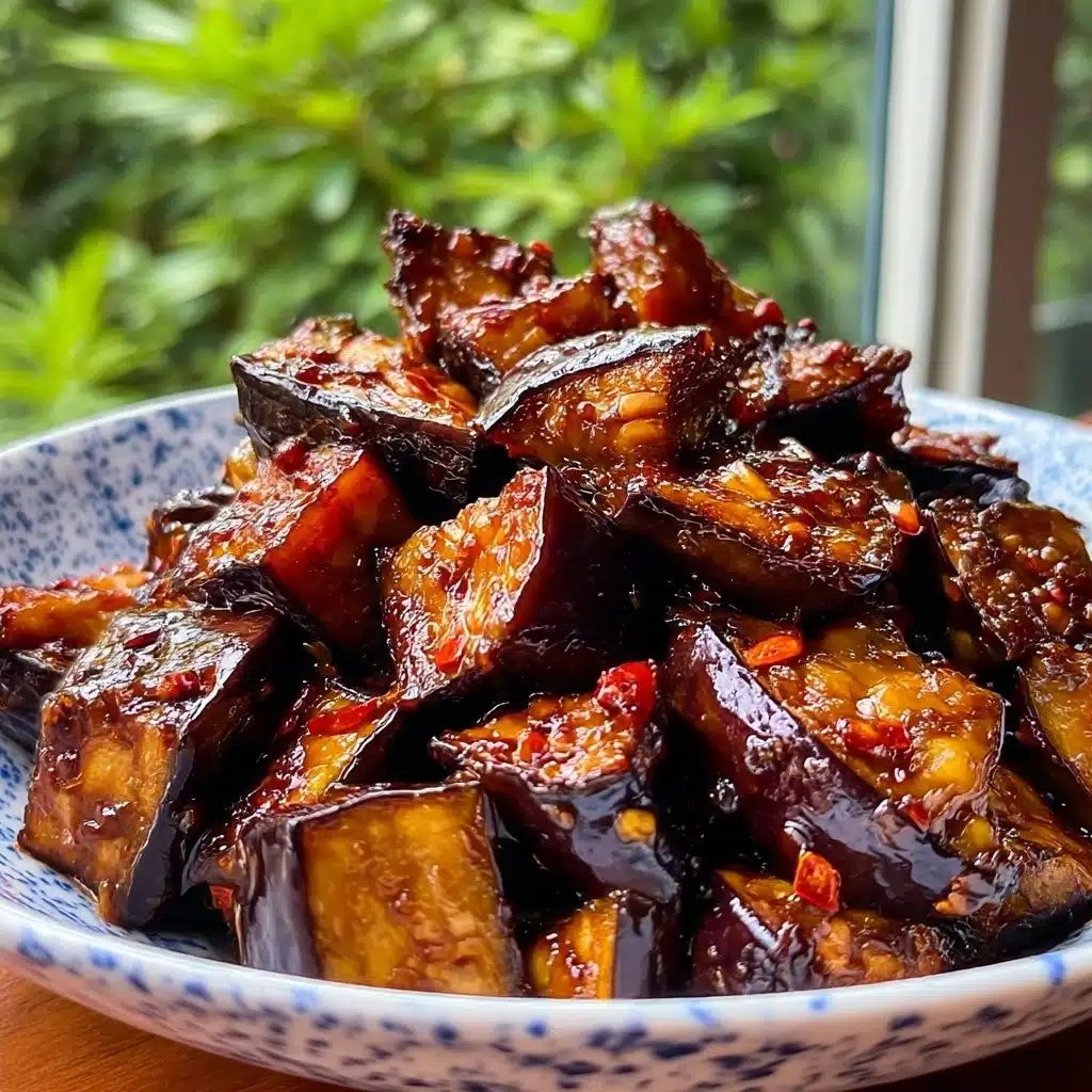 Irresistible Sticky Garlic Eggplant Recipe to Savor Recipe - Recipe Image