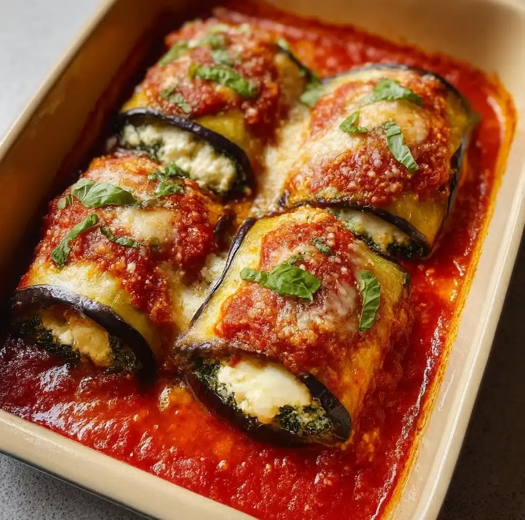 40 Minute Eggplant Rollatini Healthy Meal Will Blow Your Mind