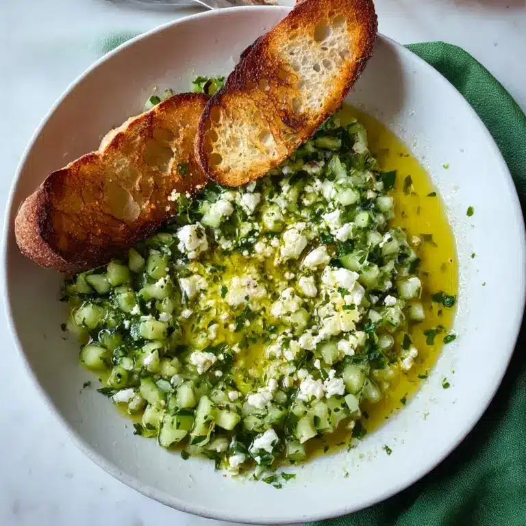 Green Olive and Feta Cheese Dip Recipe