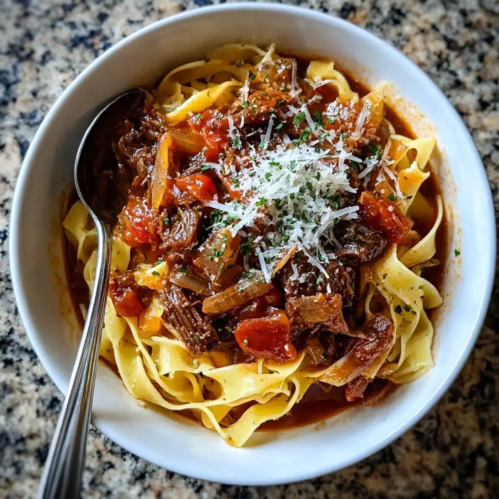 Sunday Slow Cooker Beef Ragu Recipe - Recipe Image