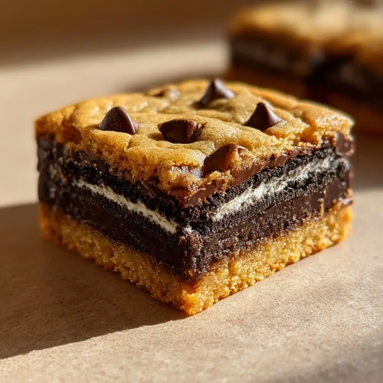 Amazing Slutty Brownies (Cookie Dough) Recipe