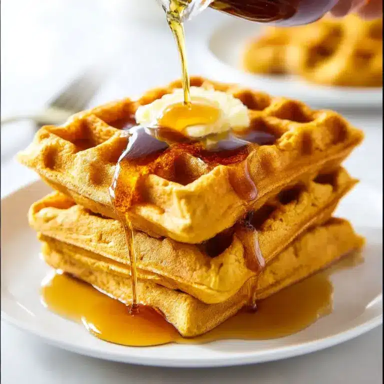 Pumpkin Waffles Recipe