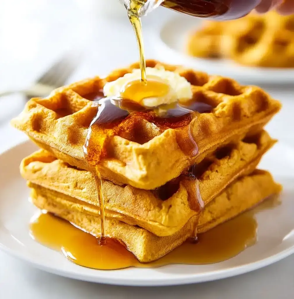 Pumpkin Waffles Recipe