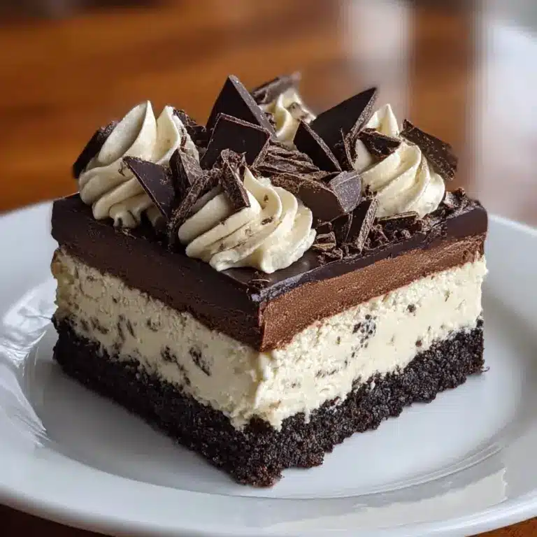 Triple Chocolate Cheesecake Decadent Layered Dessert Recipe