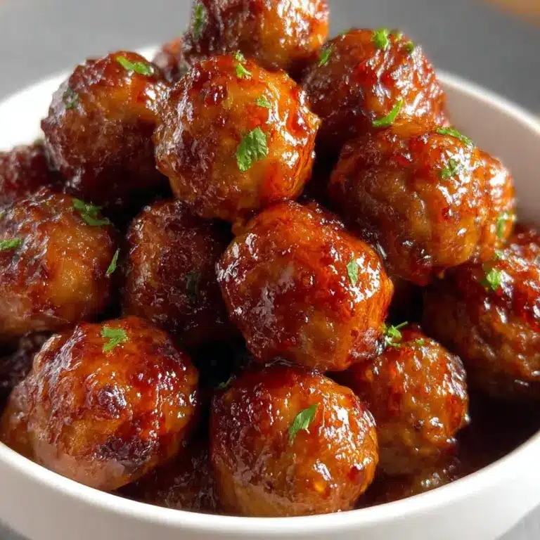 Slow Cooker Honey Garlic Meatballs: 3 Amazing Steps Recipe