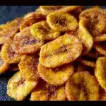 Cinnamon-Sugar Air Fryer Banana Chips : Sweet Snack Recipe