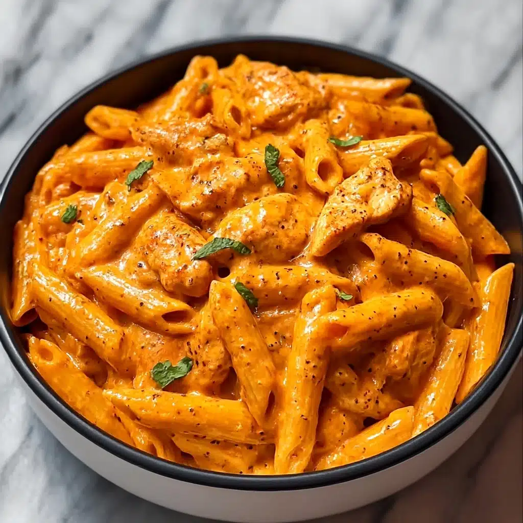 One-Pot Smoky Chipotle Cheesy Chicken Pasta Recipe - Recipe Image