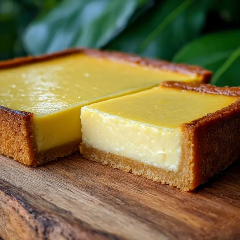 Italian Grandma’s Lemon Custard Cake – Classic Recipe