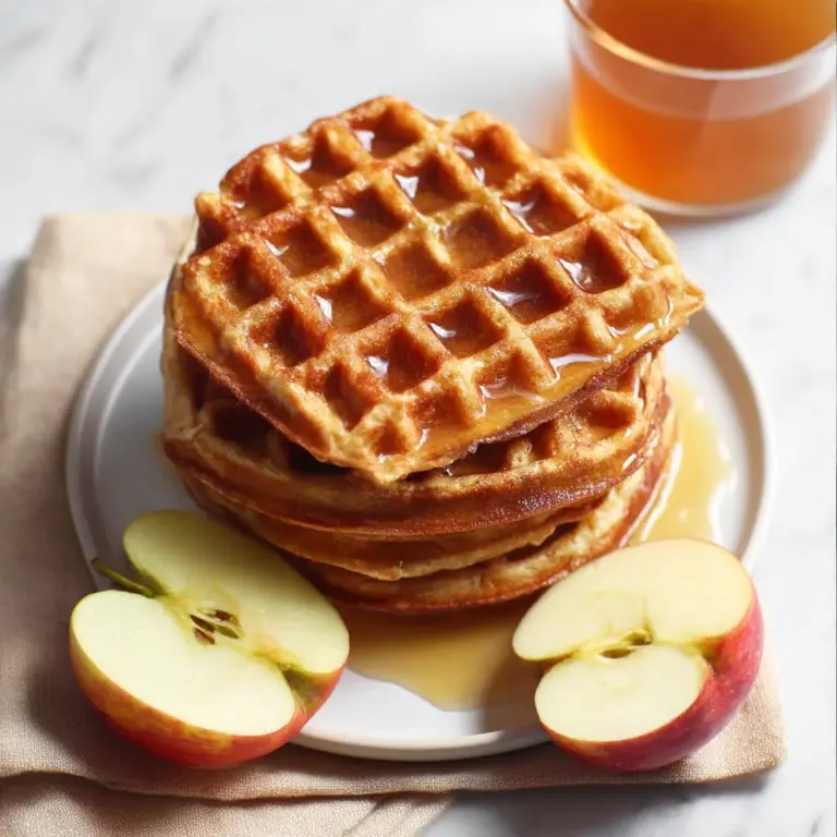 Apple Cider Waffles Recipe