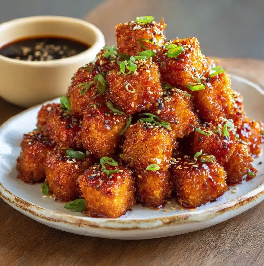 Crispy Spicy Salmon Bites Recipe